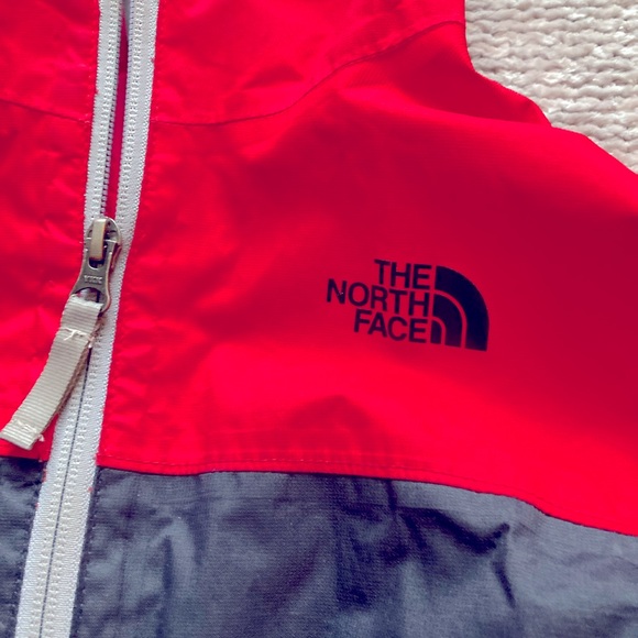 NORTH FACE Windbreaker Rain Coat Colorblock Jacket Boy Girl Unisex XS 6 - Picture 2 of 8